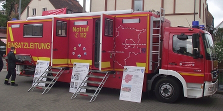 Bild: Der Einsatzleitwagen ELW 2