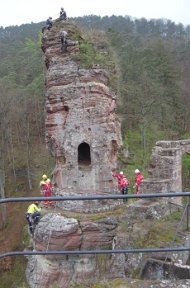 Bild: Übungsobjekt - Burgruine Froensbourg