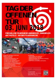 Bild: Plakat Tag der offenen Tür - Link öffnet seitenüberlagerndes Dialog-Fenster