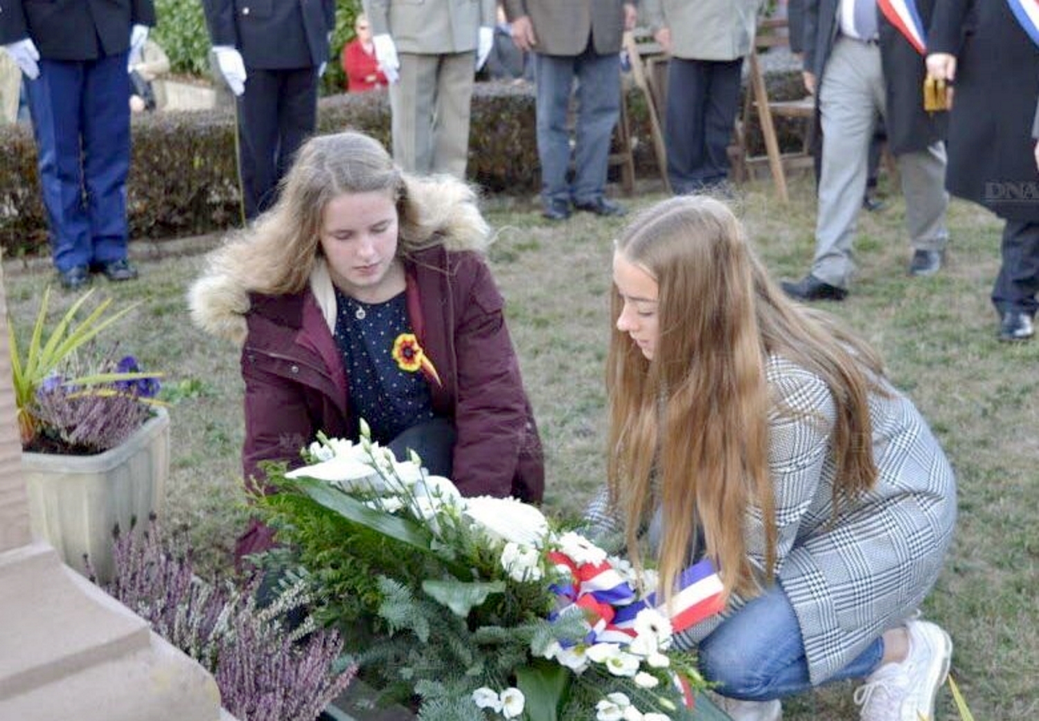 Bild: Kranzniederlegung