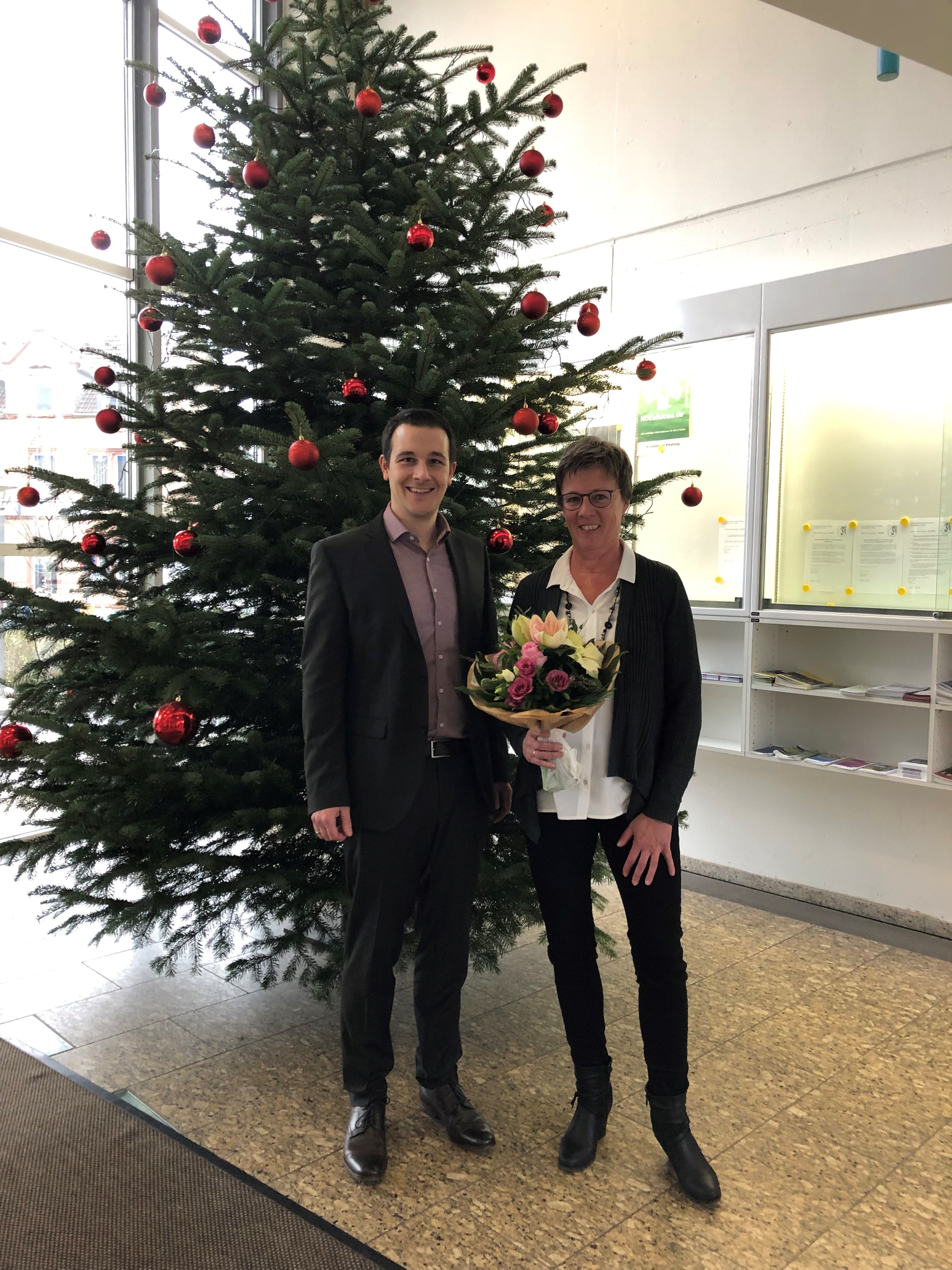 Bild: Beförderung Angelika Schwamm