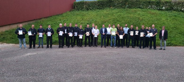 Bild: Gruppenfoto Feuerwehren VG Annweiler