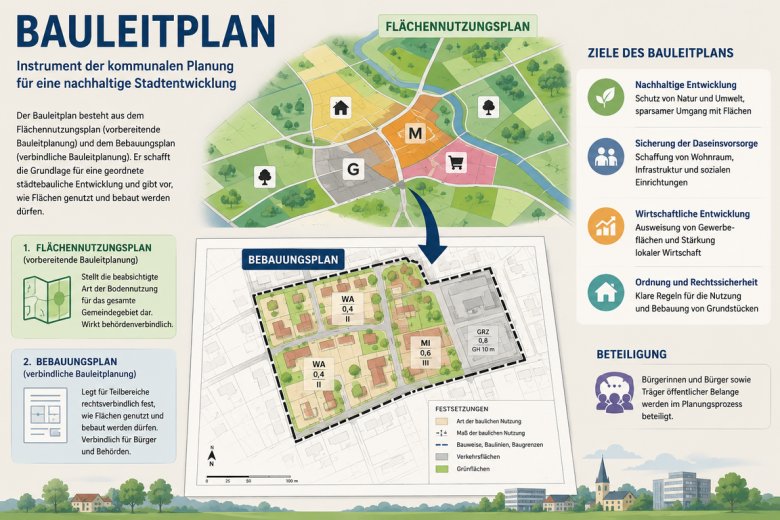 Bild: Muster Bauleitplanung