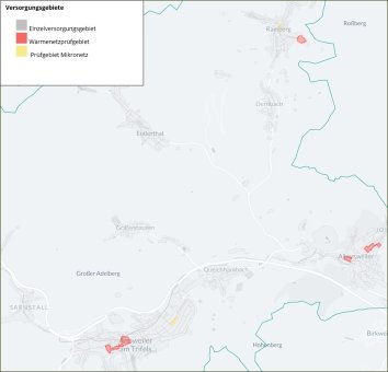 Bild Karte der Verbandsgemeinde Annweiler am Trifels mit Energieversorgungsgebieten