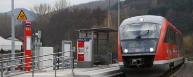 Bild: Bahnhaltepunkt Annweiler-Sarnstall